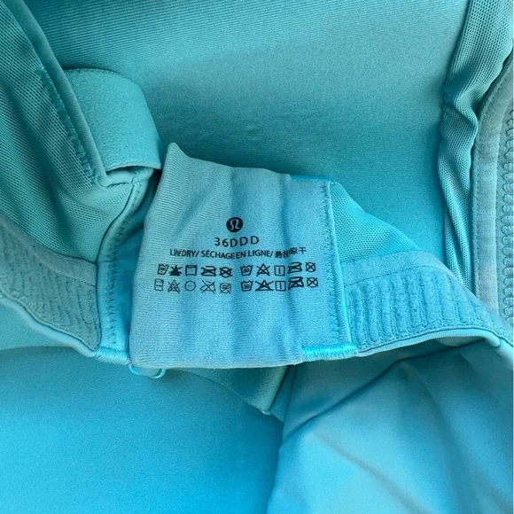 lululemon Energy Bra High Support - blue - Picture 4 of 4